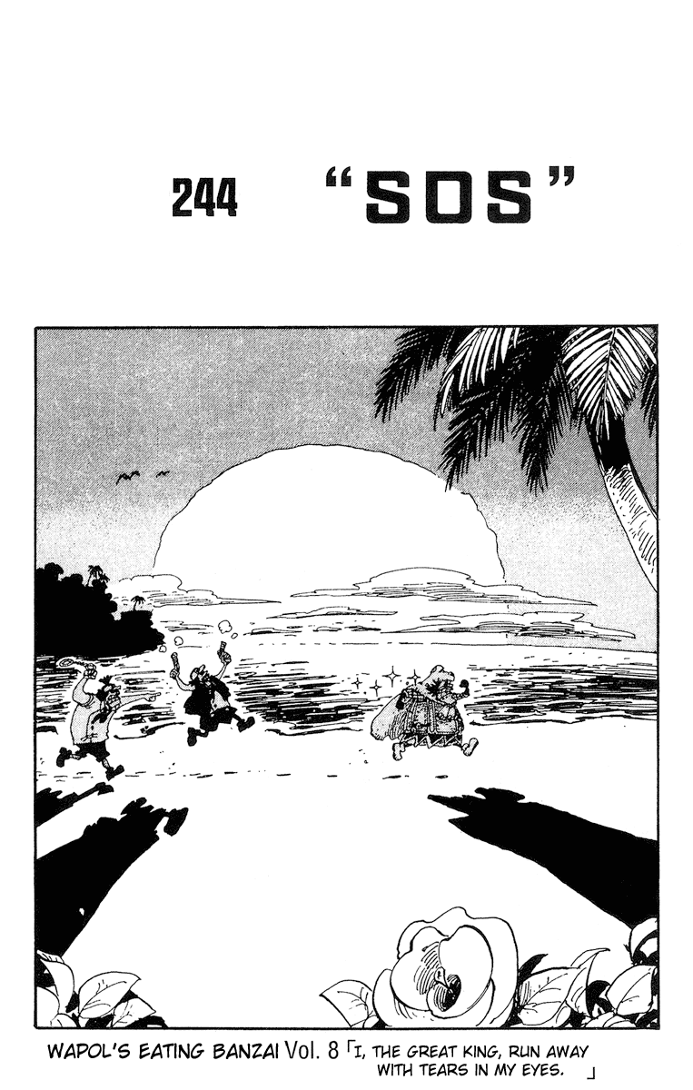 One Piece, Chapter 244 image 01